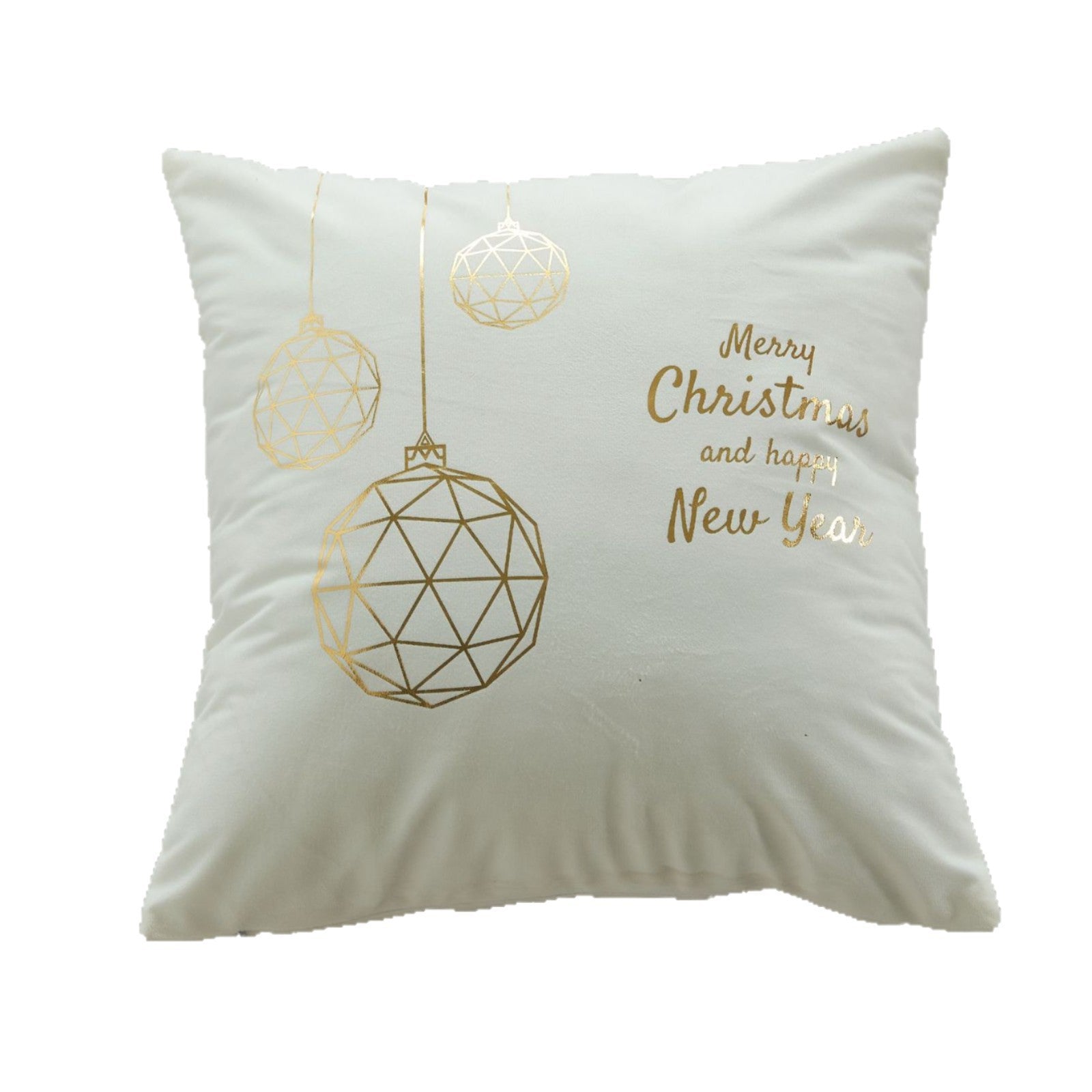 Wholesale Christmas atmosphere gold-stamping festive pillowcase